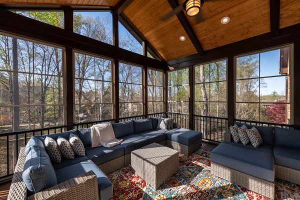 Porch Enclosure Installation in Vermilion