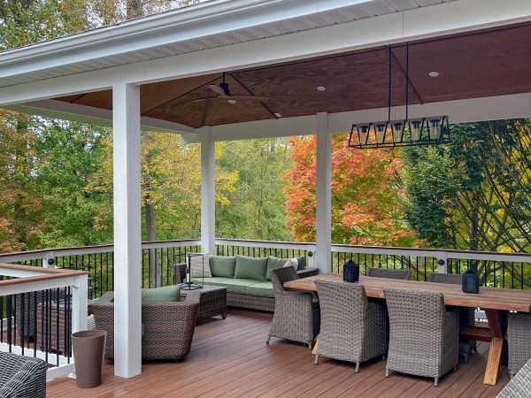 Deck Enclosure Construction in Vermilion