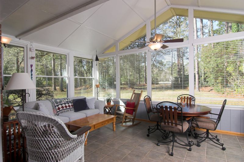 Sunroom with Scenic View